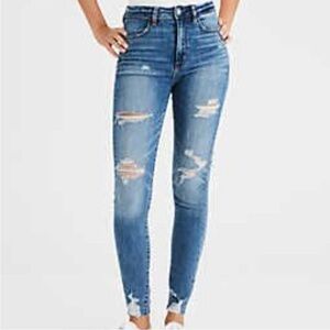 AEO Next Level Stretch Hi Rise Jegging Denim Skinny Jeans